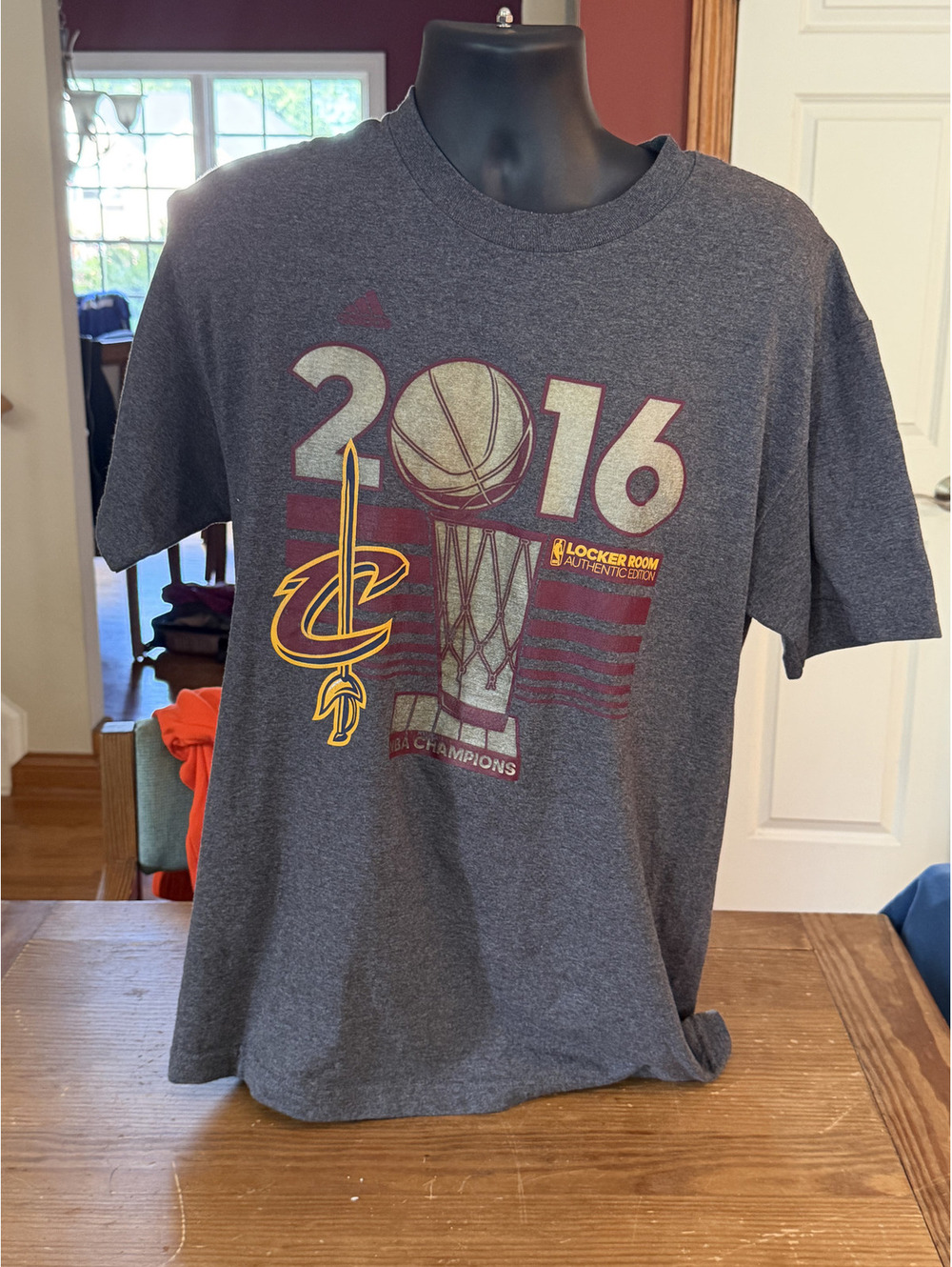 CLEVELAND CAVS CAVALIERS 2016 NBA Champs Championship Shirt T-Shirt Mens Large